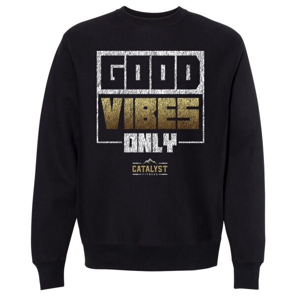 GOOD VIBES ONLY - CREWNECK SWEATSHIRT Thumbnail